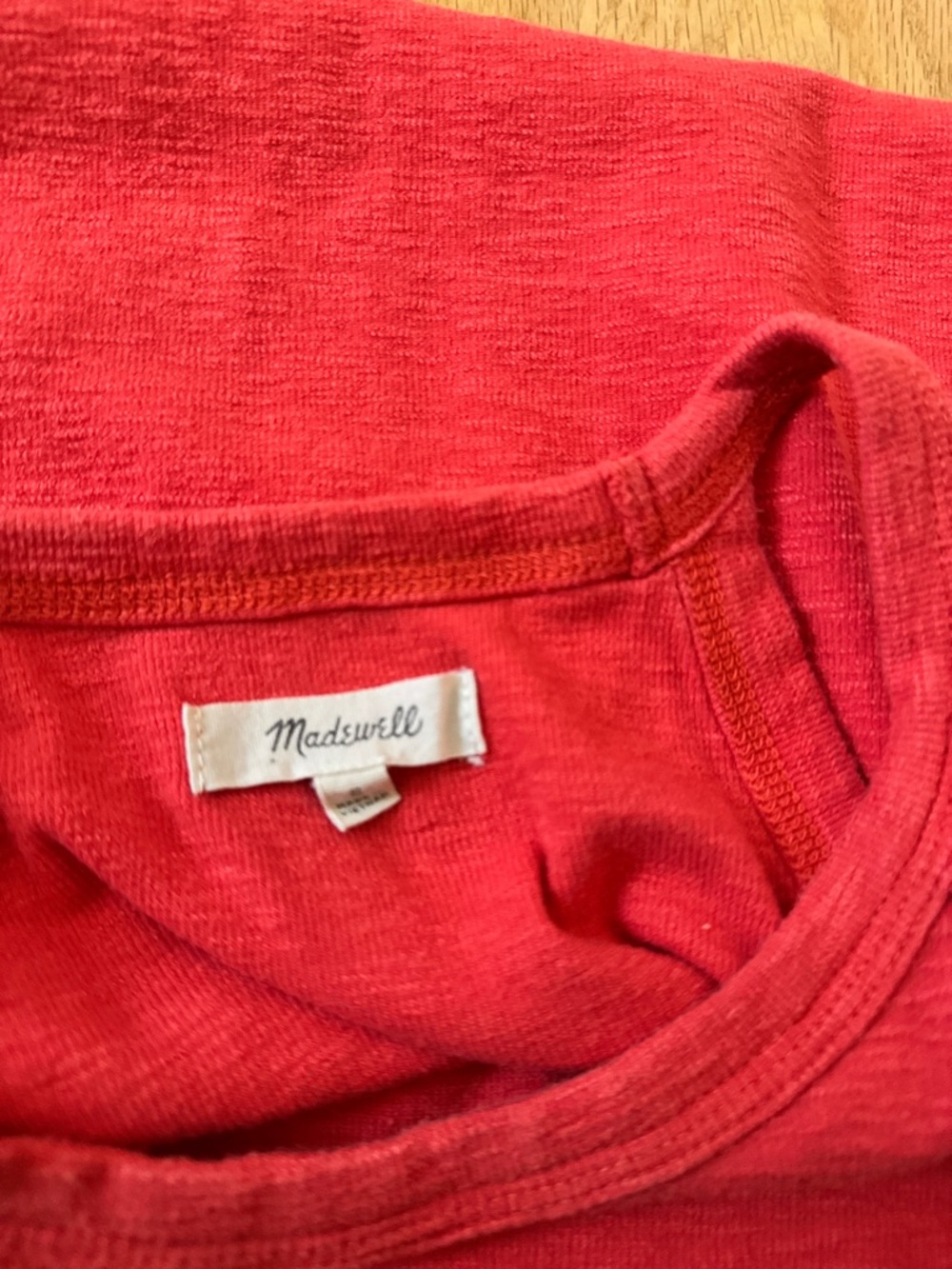 Madewell Coral Tank Top / Halter - Size Small - Picture 2 of 2